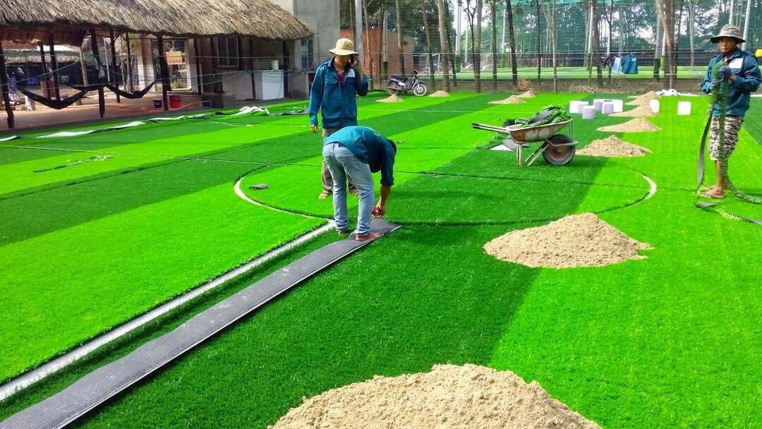 thi công sân cỏ nhân tạo tại Kiên Giang 