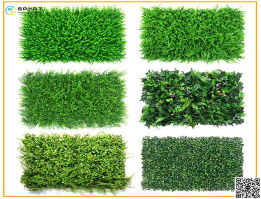 Các loại cỏ trang trí tường đa dạng tại AT Sport