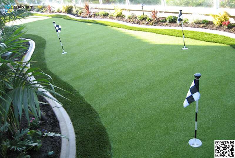 Sân golf cỏ nhân tạo chất lượng và thẩm mỹ