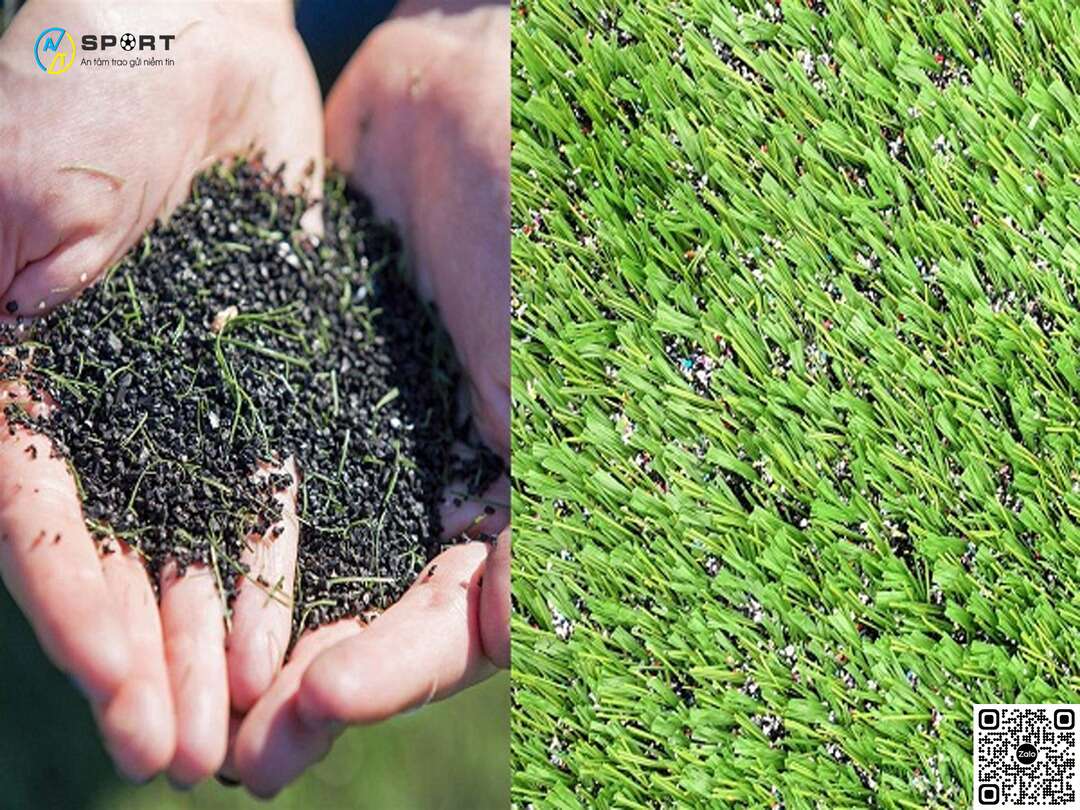 Hạt cao su cho sân bóng đá cỏ nhân tạo chất lượng