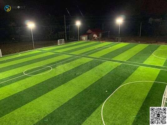 Hệ thống chiếu sáng của sân bóng đá cỏ nhân tạo