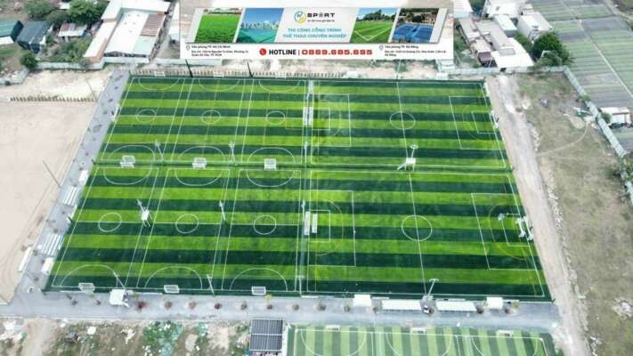 Sân bóng đá cỏ nhân tạo Sport Plus Bà Điểm