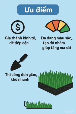 Ưu điểm sơn Acrylic