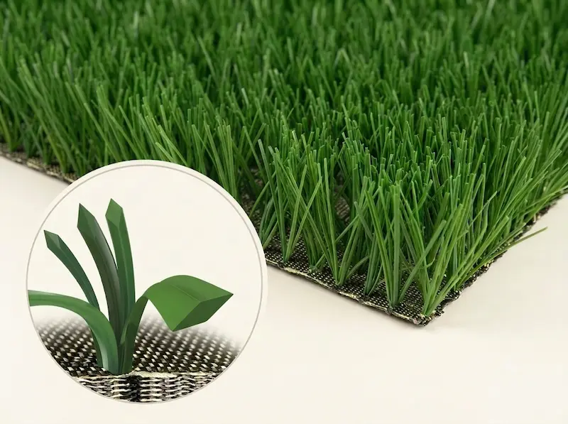 Cỏ nhân tạo sân bóng phân khúc tiết kiệm - dòng sợi kim cương AFC 14